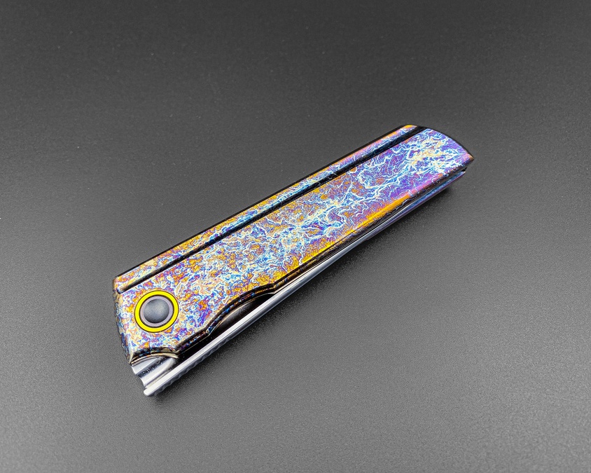 Складной нож Common M390 Flamed Titanium