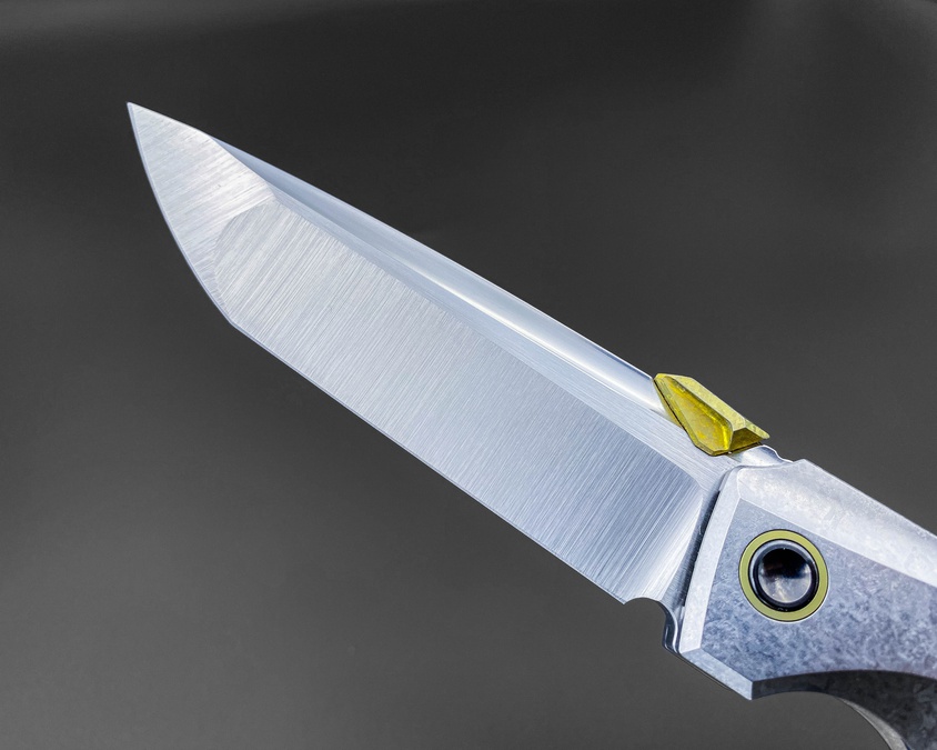 Складной нож Asesino M390 Crystal Ti