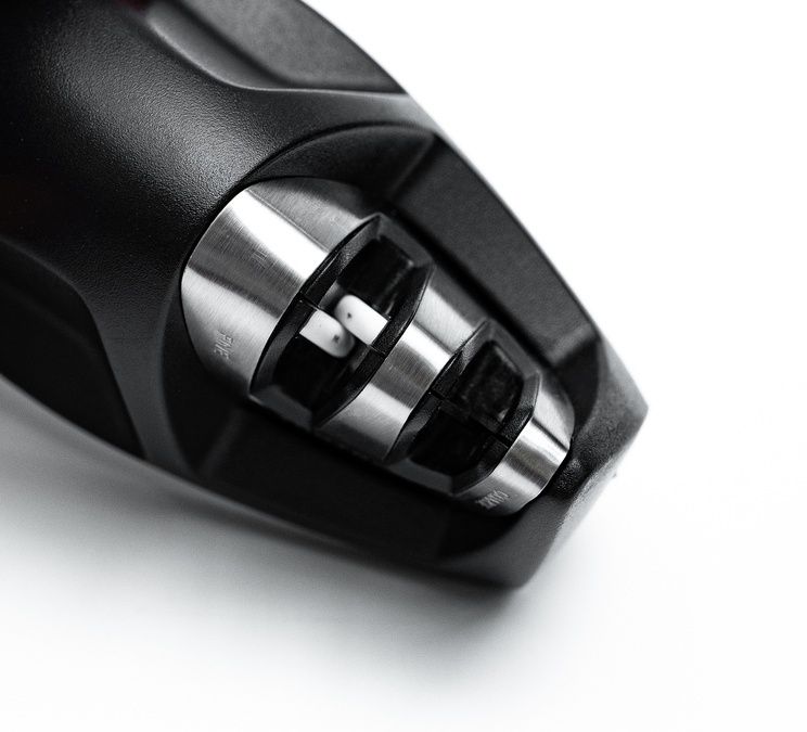 Точилка настольная 11011, цвет серый