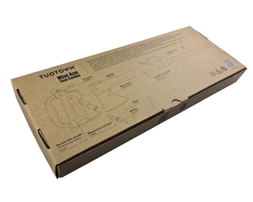 Туристический топор с ножом DF02