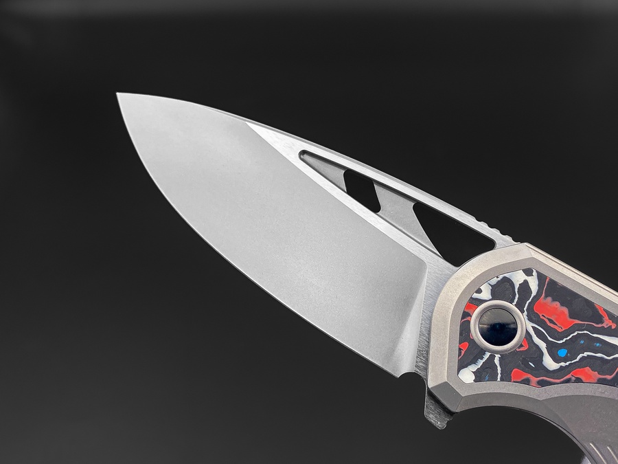 Складной нож Whale M390 Nebula Carbon