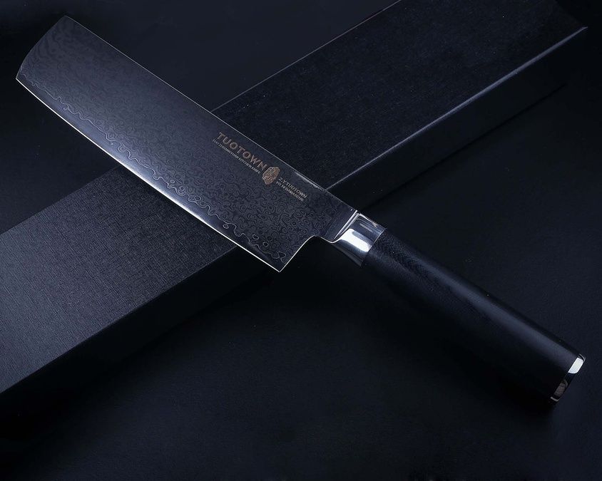 TG-D11 G10 Нож дамасская сталь VG10