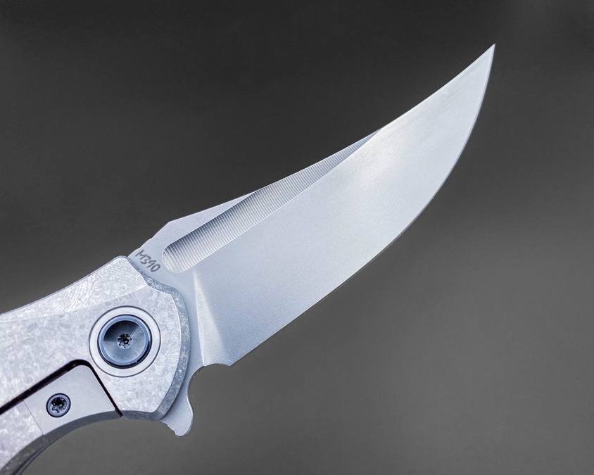 Складной нож Alatus1 M390 CrystalTi