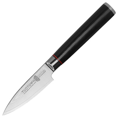 Овощной кухонный нож 213512, сталь VG10 DAMASCUS