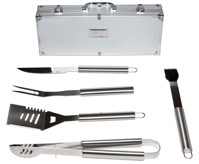 Набор инструментов для барбекю в кейсе, 5 предметов LX-5