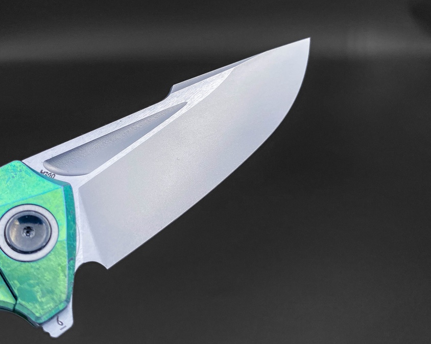 Складной нож Guerrero Green Crystal TI Jungle Wear Carbon