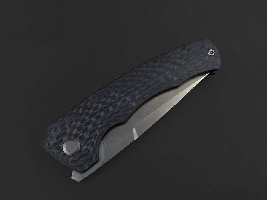 Складной нож Megeb PVD T10S Carbon G10