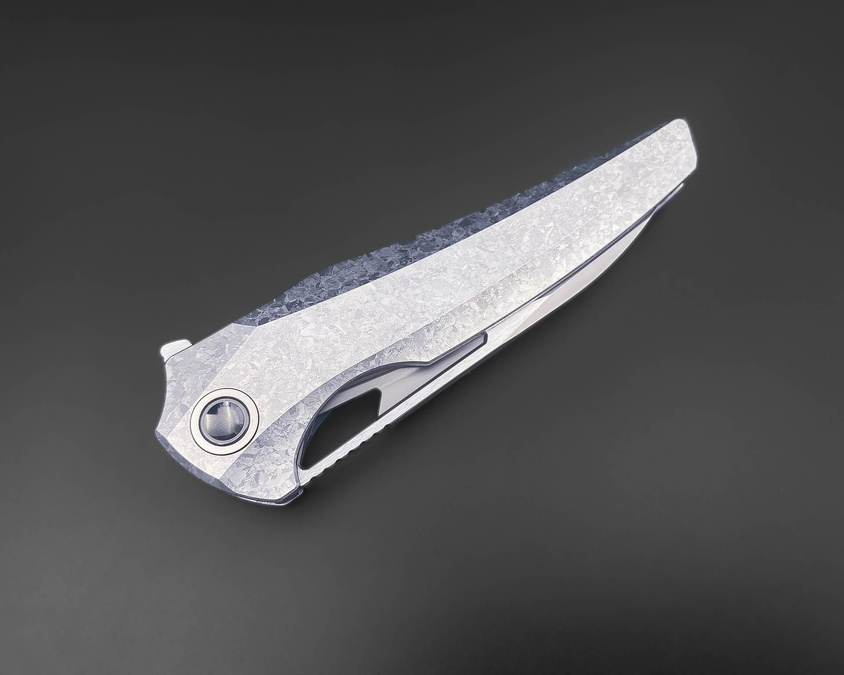 Складной нож Magpie M390 CrystalTi beadblast