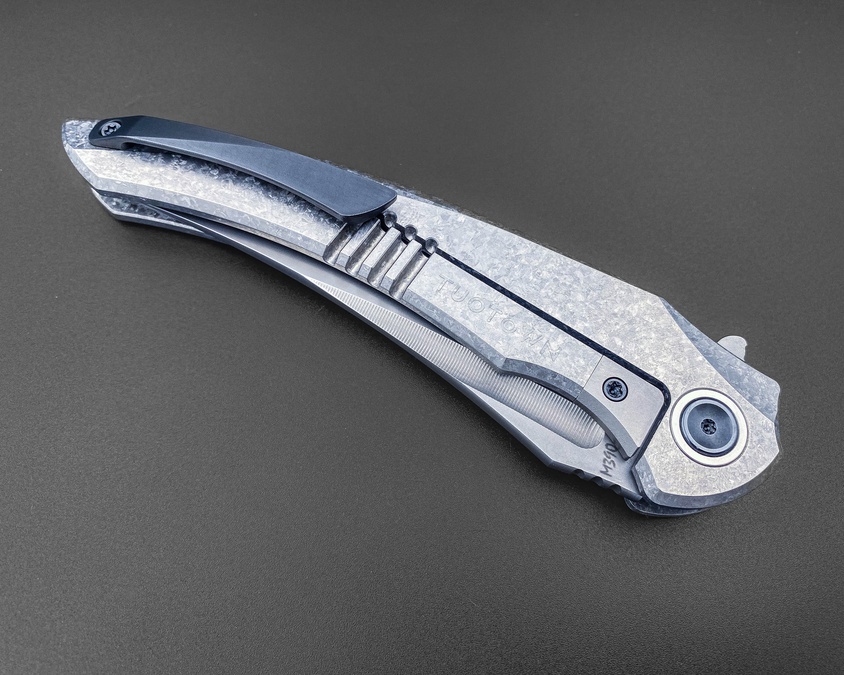 Складной нож Alatus1 M390 CrystalTi