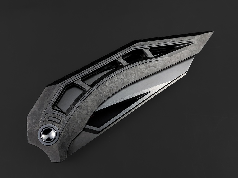 Складной нож Xenos Tmax DLC Crystal Ti