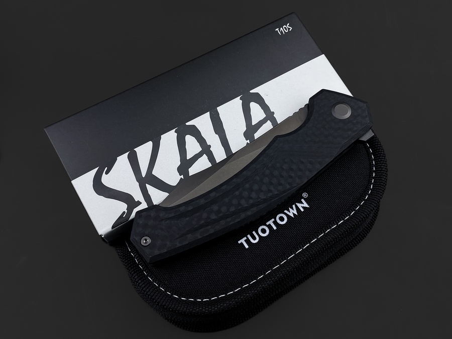 Складной нож Skala PVD T10S Carbon G10