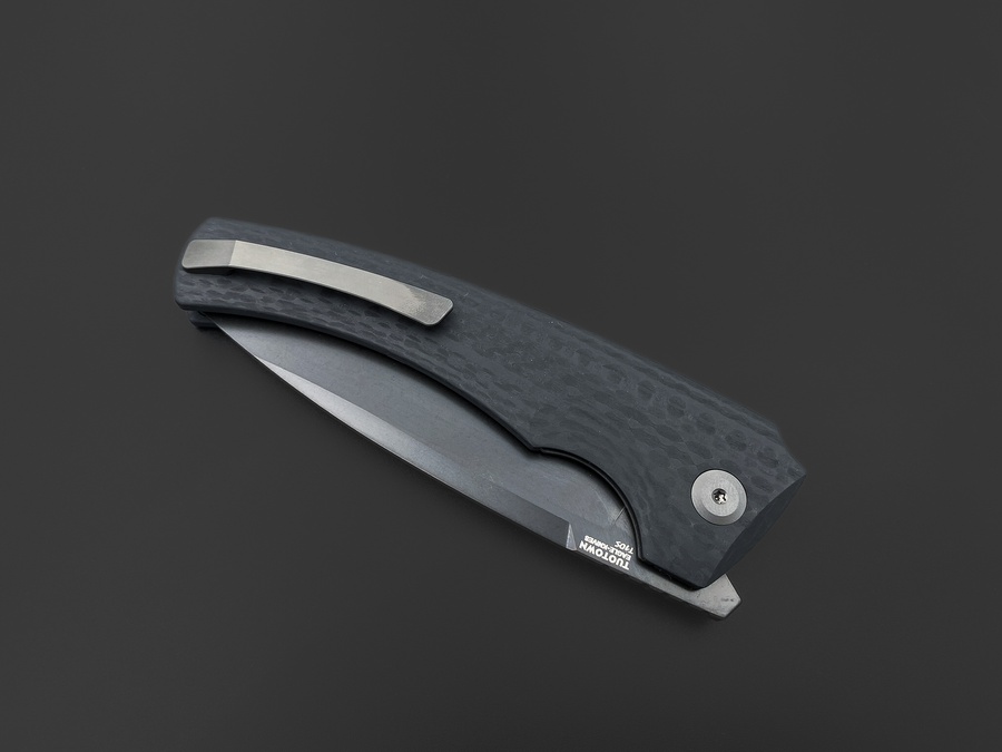 Складной нож Kurakh T10S PVD Carbon G10