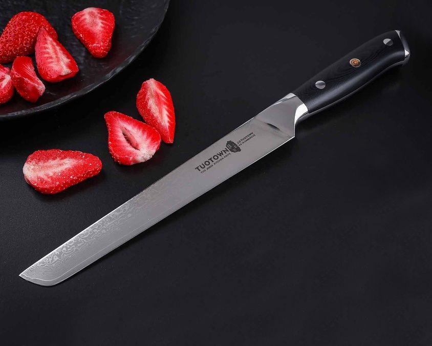 Кухонный нож Сашими VG10/Damascus 618005