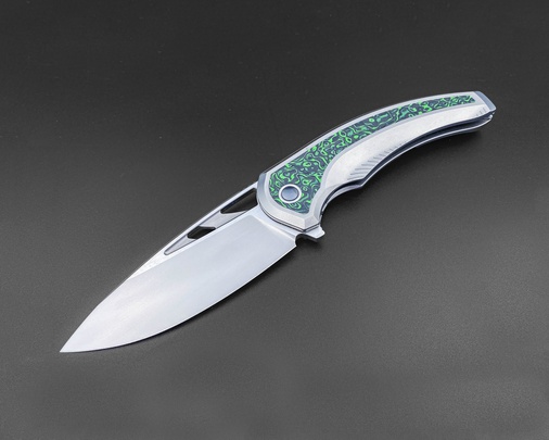 Складной нож Whale M390 Jungle Wear Carbon