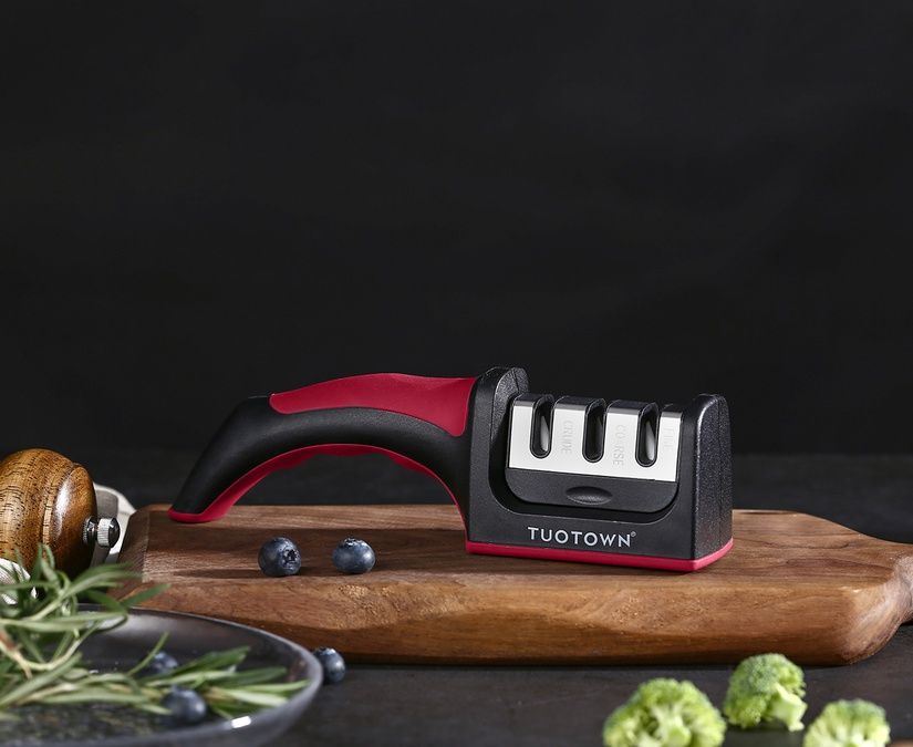 Ножеточка S301-R, цвет красный