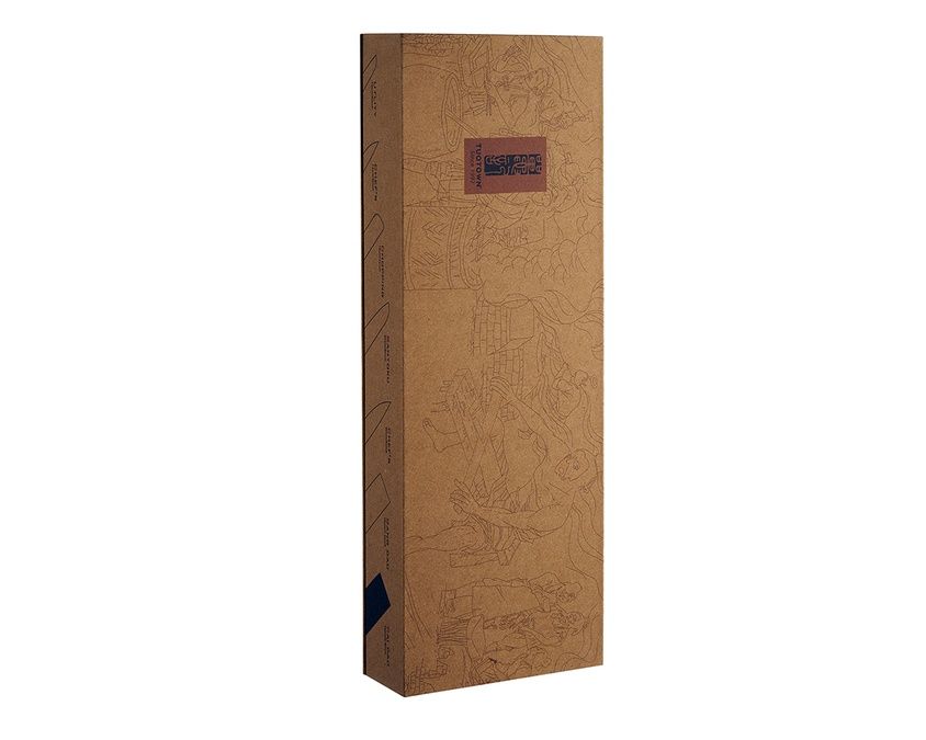 Кухонный нож Сантоку 18см H908008