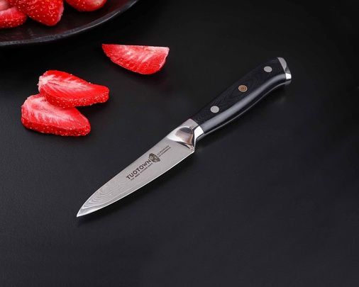 Овощной кухонный нож VG10/Damascus 613512