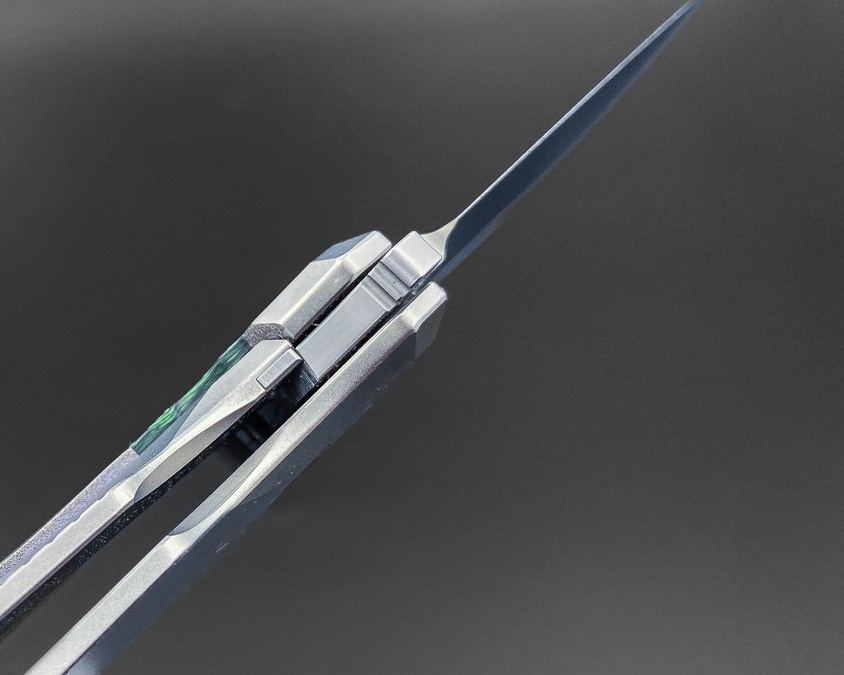 Складной нож Whale M390 Jungle Wear Carbon