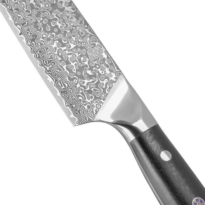 Кухонный нож Сантоку VG10/Damascus 617008