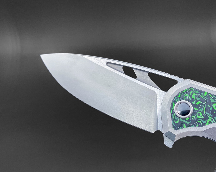 Складной нож Whale M390 Jungle Wear Carbon