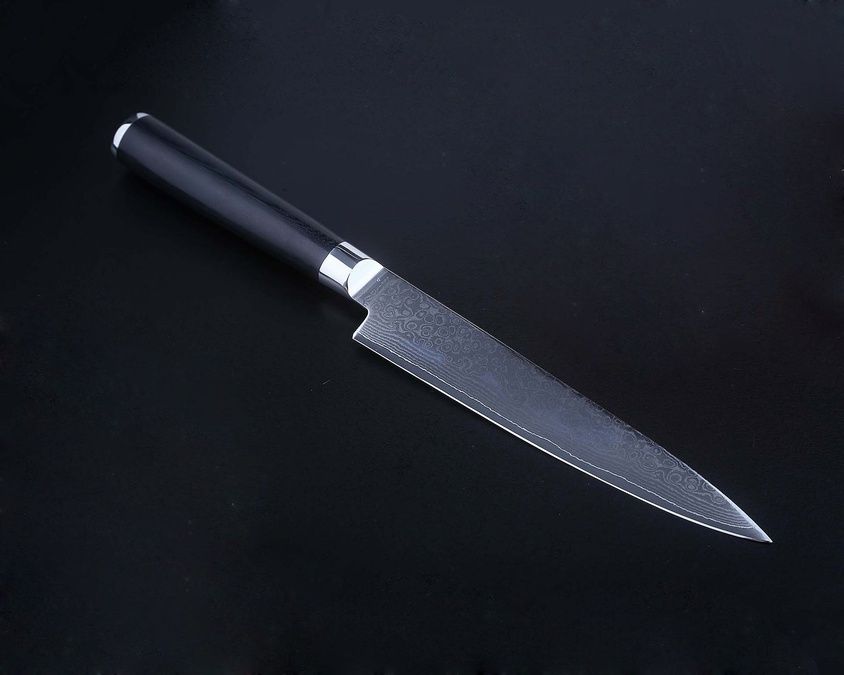 TG-D3 G10 Нож дамасская сталь VG10