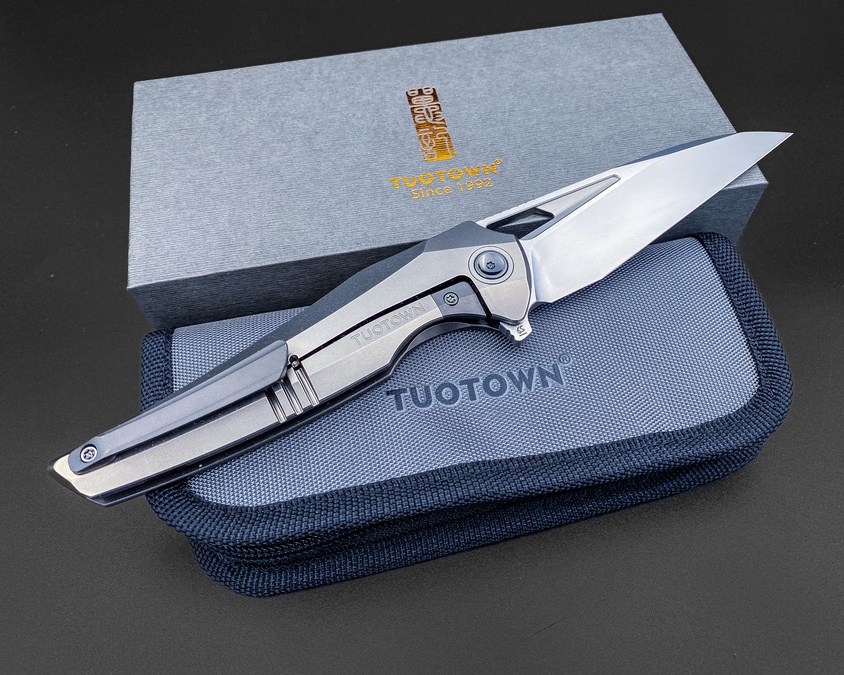 Складной нож Magpie M390 Gray